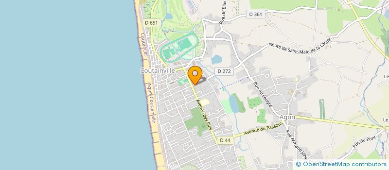 localisation de l'entreprise PMDCP  AGON-COUTAINVILLE