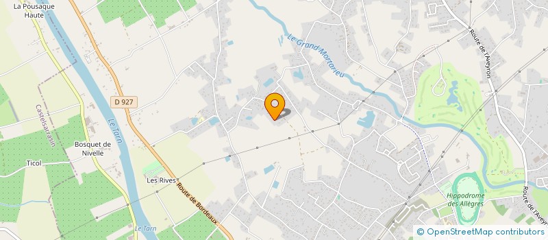 localisation de l'entreprise PMDE CALYMEA SL à MONTAUBAN