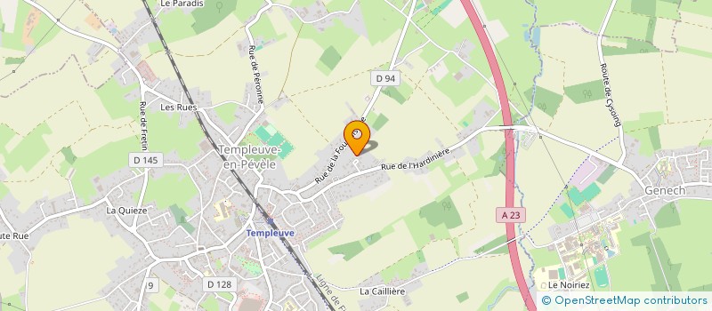 localisation de l'entreprise PMDL3  TEMPLEUVE-EN-PEVELE