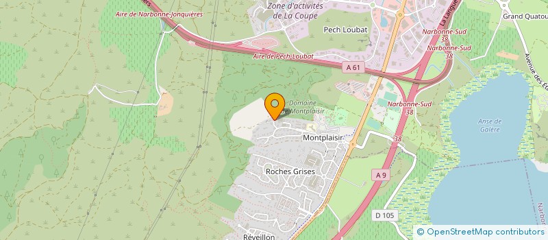 localisation de l'entreprise PMDS  NARBONNE