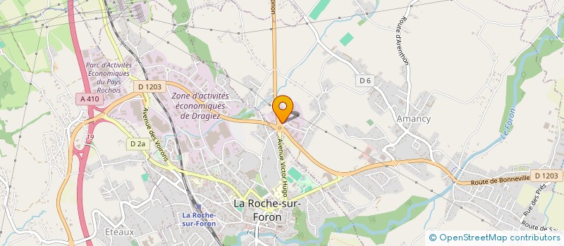 localisation de l'entreprise PME à AMANCY