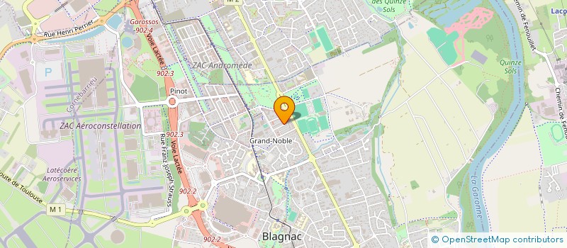 localisation de l'entreprise PME ASSISTANCE-SERVICES à BLAGNAC