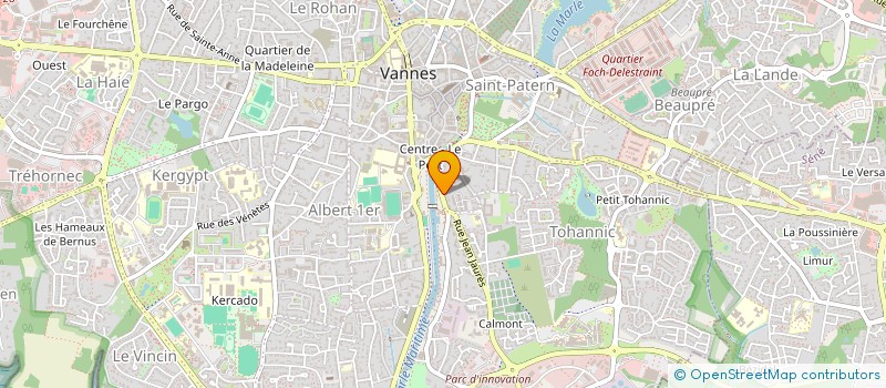 localisation de l'entreprise PME EXPANSION à VANNES