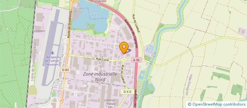 localisation de l'entreprise PME INFORMATIQUE ET SERVICES  COLMAR