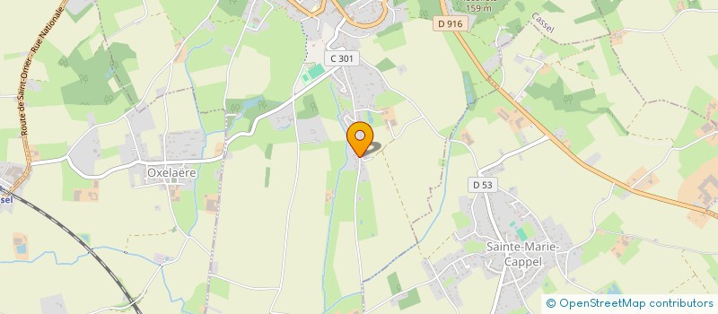 localisation de l'entreprise PMEG  CASSEL