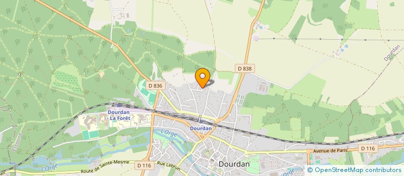 localisation de l'entreprise PMEL  DOURDAN