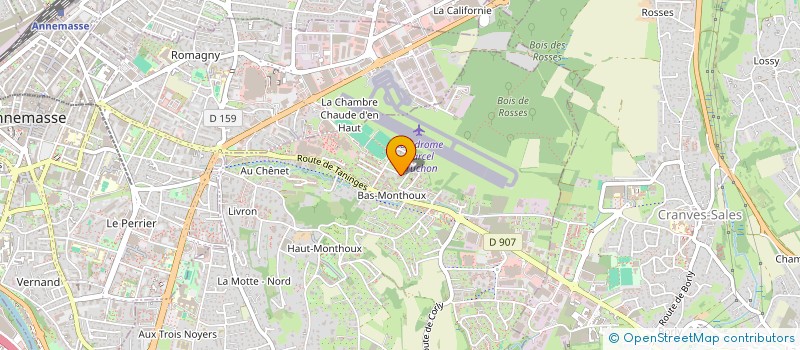 localisation de l'entreprise PMESUPP  VETRAZ-MONTHOUX