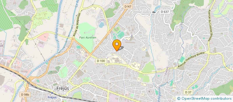 localisation de l'entreprise PMF à FREJUS