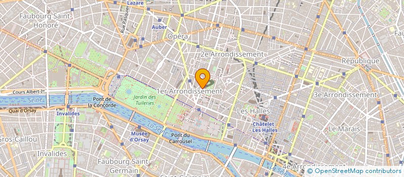 localisation de l'entreprise PMF - OPTIMUT à PARIS
