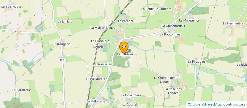 localisation de l'entreprise PMF SARL à ABBARETZ