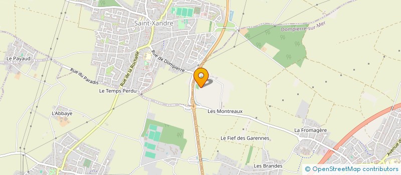 localisation de l'entreprise PMFP  DOMPIERRE-SUR-MER