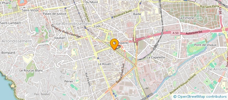 localisation de l'entreprise PMFVBV à MARSEILLE