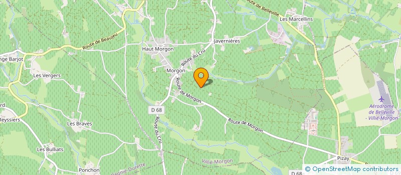 localisation de l'entreprise PMG  VILLIE-MORGON