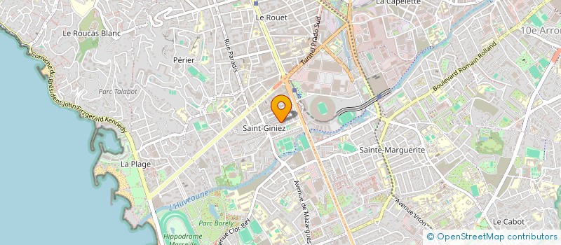 localisation de l'entreprise PMG CONSULTANT  MARSEILLE