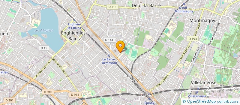 localisation de l'entreprise PMG SWEET HOME  DEUIL-LA-BARRE