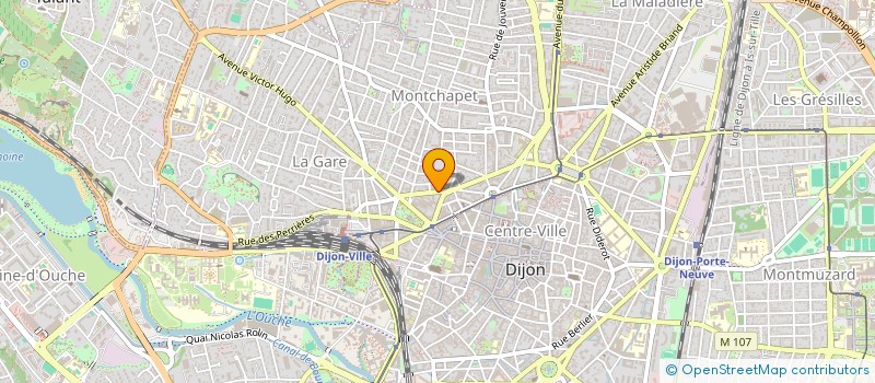 localisation de l'entreprise PMG18  DIJON