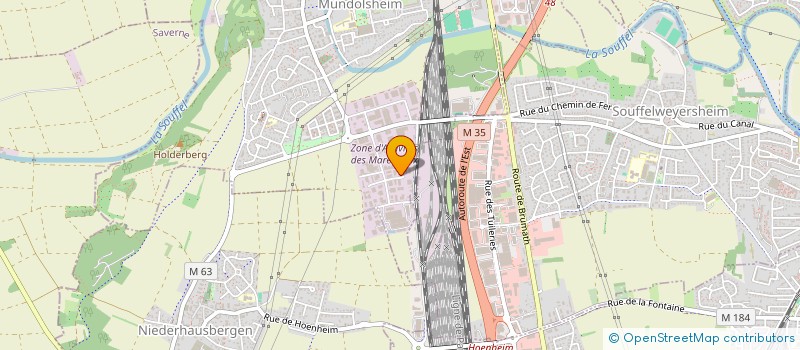 localisation de l'entreprise PMG19  MUNDOLSHEIM