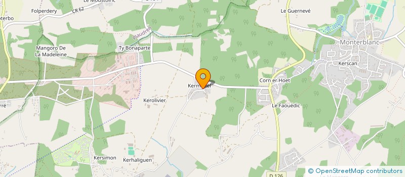 localisation de l'entreprise PMGA  MONTERBLANC