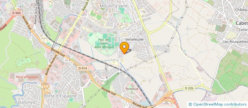 localisation de l'entreprise PMGD  PERPIGNAN