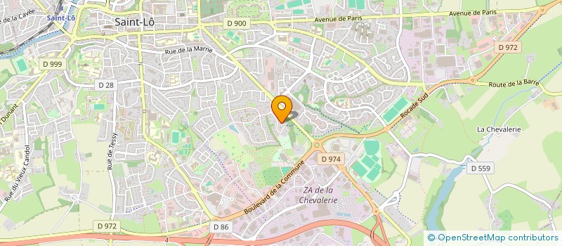 localisation de l'entreprise PMGT  SAINT-LO