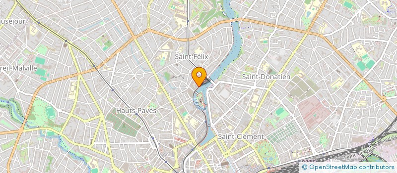 localisation de l'entreprise PMH  NANTES