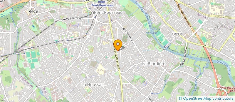 localisation de l'entreprise PMH  REZE