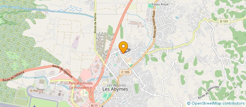 localisation de l'entreprise PMH DISTRIBUTION à LES ABYMES