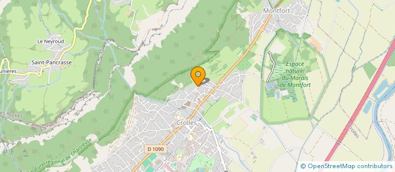 localisation de l'entreprise PMH LE TOUVET  CROLLES