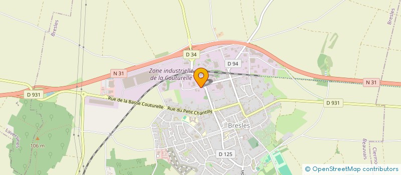 localisation de l'entreprise PMI DEMO à BRESLES