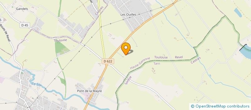 localisation de l'entreprise PMIMMO  REVEL