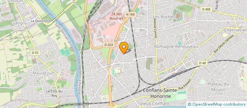 localisation de l'entreprise PMIS CONSULTING  CONFLANS-SAINTE-HONORINE