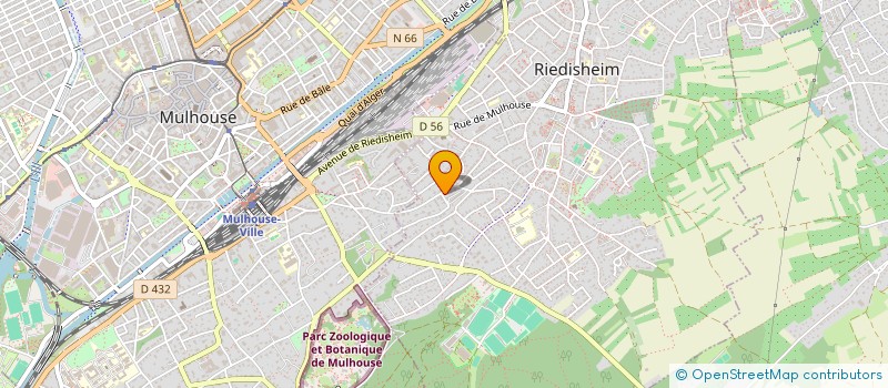 localisation de l'entreprise PMJ  RIEDISHEIM