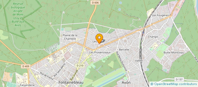 localisation de l'entreprise PMJ CONSEIL à FONTAINEBLEAU
