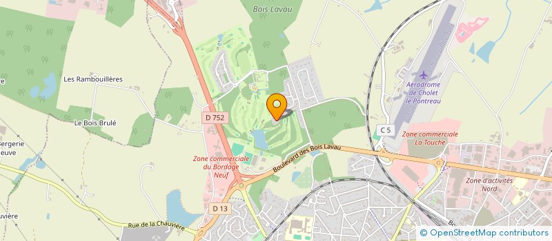localisation de l'entreprise PMJB 49 à CHOLET