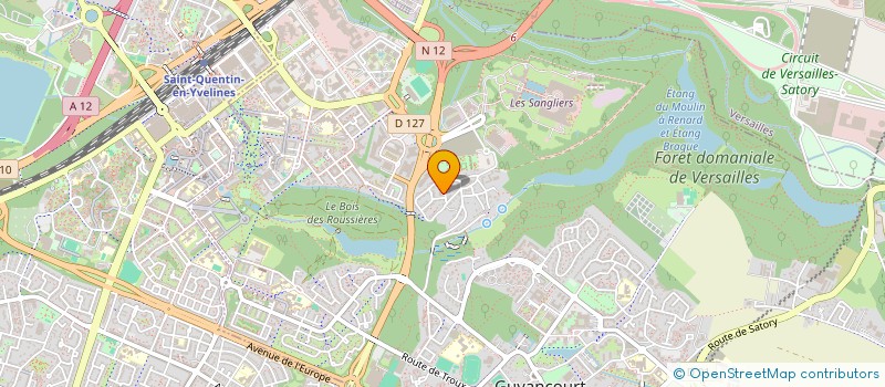 localisation de l'entreprise PMJC CONSULTING  GUYANCOURT