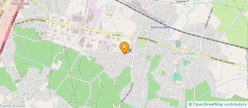 localisation de l'entreprise PMJC SUCCESS  SAINT-LOUBES