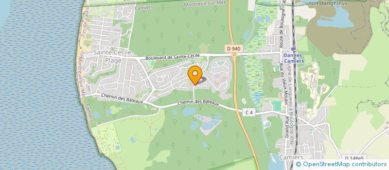 localisation de l'entreprise PMJM  CAMIERS