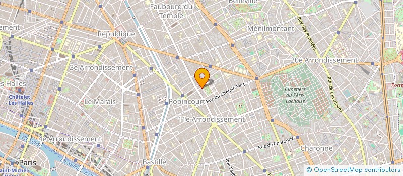 localisation de l'entreprise PMJVENTE  PARIS