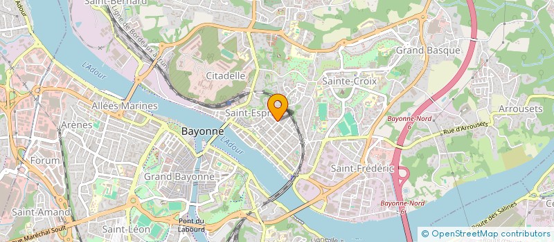 localisation de l'entreprise PMK à BAYONNE