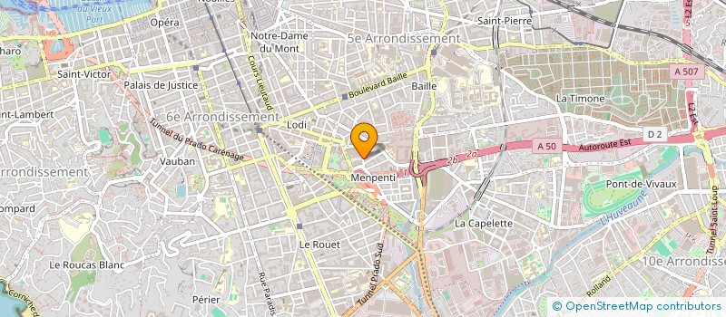 localisation de l'entreprise PMKR à MARSEILLE