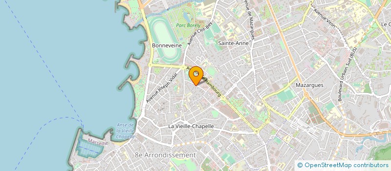 localisation de l'entreprise PML à MARSEILLE
