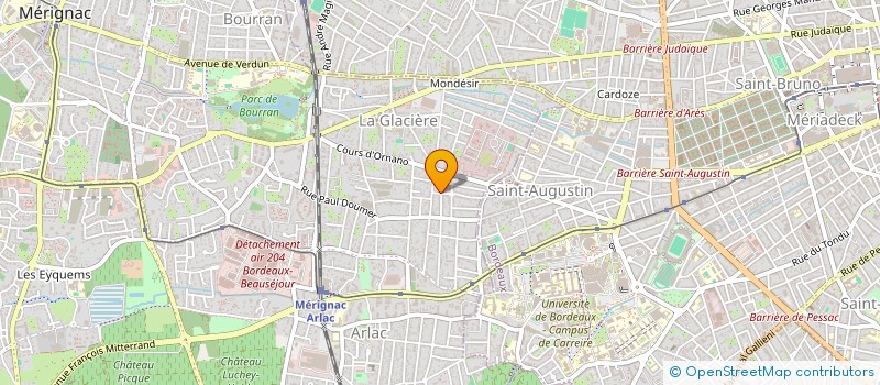 localisation de l'entreprise PML  MERIGNAC