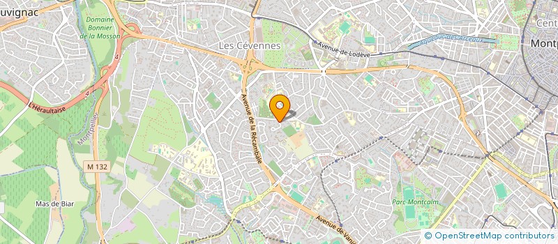 localisation de l'entreprise PML à MONTPELLIER