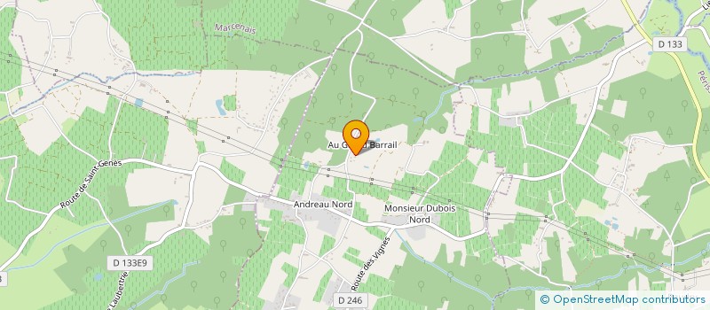 localisation de l'entreprise PML  SAINT-GENES-DE-FRONSAC