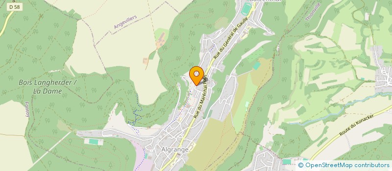 localisation de l'entreprise PML INNOVATION  ALGRANGE