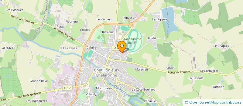 localisation de l'entreprise PMLA SECURITY  CHATILLON-SUR-CHALARONNE