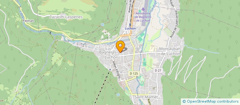 localisation de l'entreprise PMLB RENOVATION  BAGNERES-DE-LUCHON