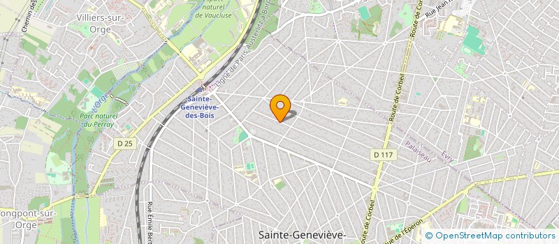 localisation de l'entreprise PMLS & CO  SAINTE-GENEVIEVE-DES-BOIS