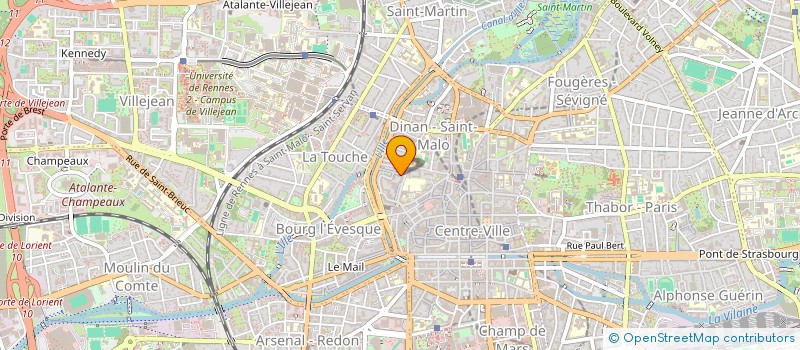 localisation de l'entreprise PMLT.22  RENNES