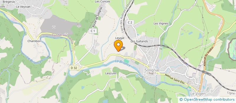 localisation de l'entreprise PMLT SOLUTIONS à SOLIGNAC